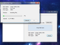Sending/recieving a file