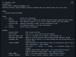 LocustDB Screenshot 1