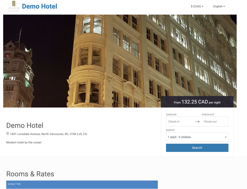 Lodgeware Screenshot 1