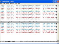 Filtering single-line log records