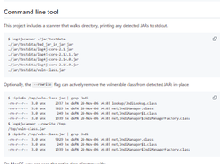 Log4jScanner Screenshot 1