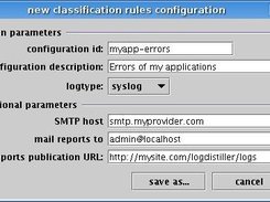 Rules configuration creation wizard