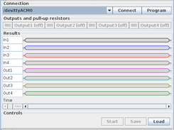 Starting screen