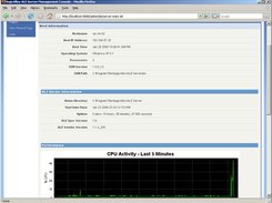 ALE Mgmt Interface: View misc. information about the server.