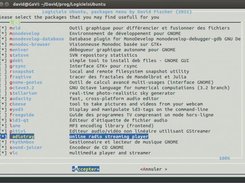 logicielsUbuntu packages menu