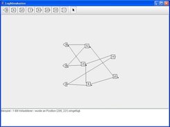 Shown is a 1 Bit Full Adder