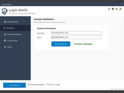 License Settings