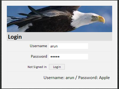 Login Pre-Check Screenshot