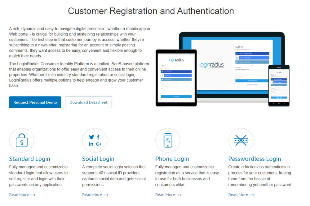 Customer Registration and Authentication