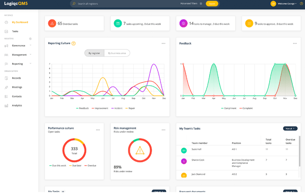 LogiqcQMS Screenshot 1