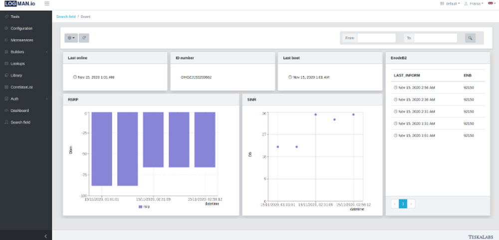 LogMan.io Screenshot 1