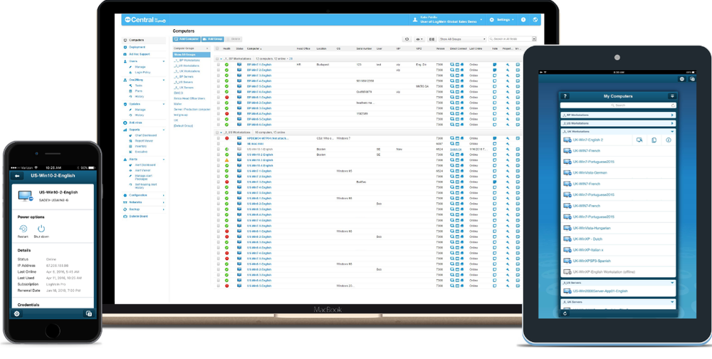 LogMeIn Central Screenshot 1
