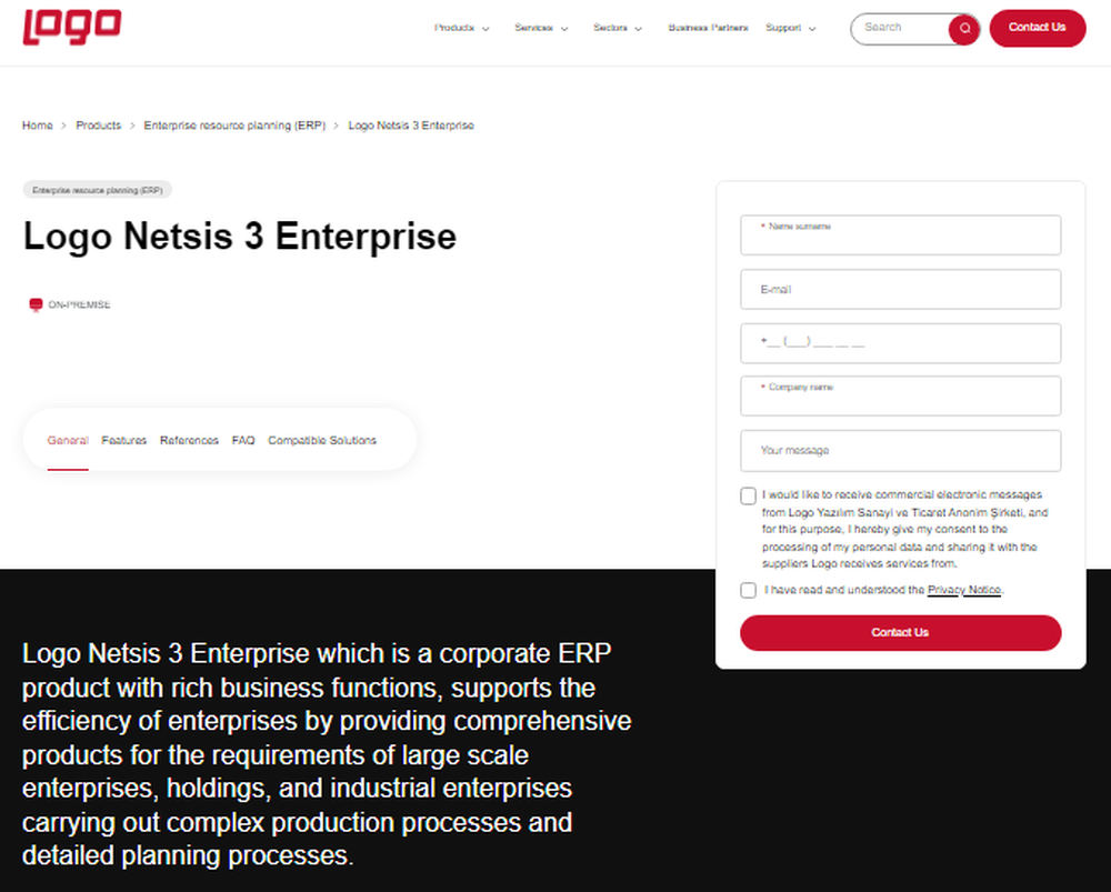 Logo Netsis 3 Enterprise Screenshot 1