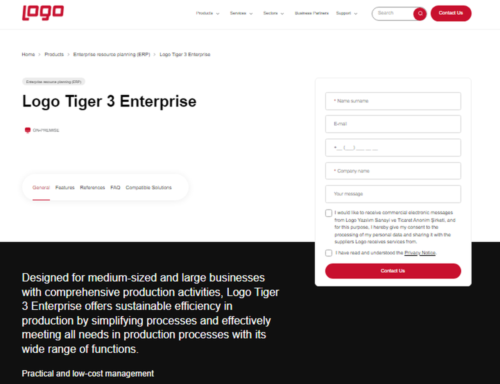 Logo Tiger 3 Enterprise Screenshot 1