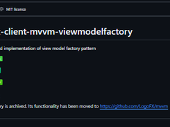 LogoFX Client MVVM ViewModelFactory Screenshot 1