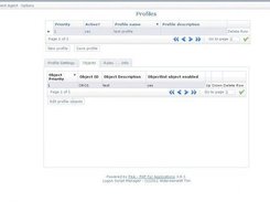 Profile with linked object