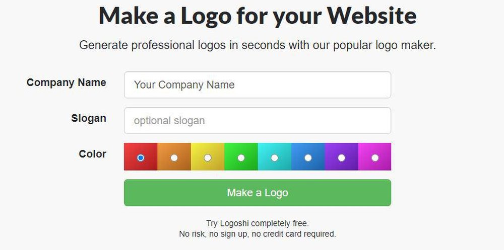 Logoshi - Draw a Logo - Online Logo Maker - Try it Free