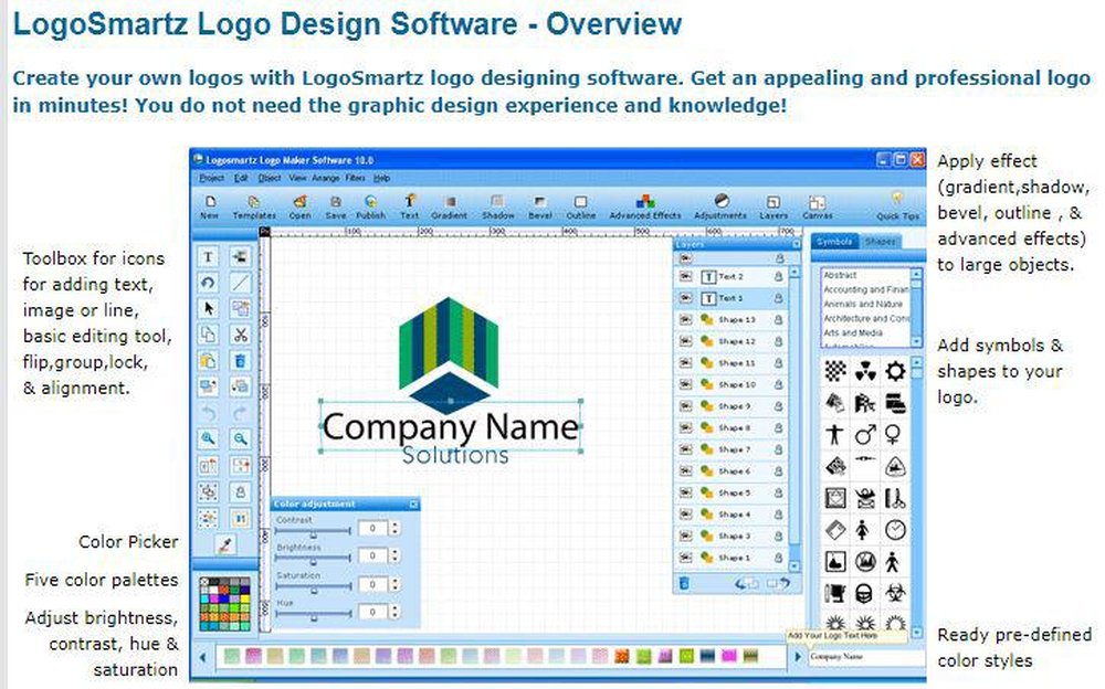 LogoSmartz Screenshot 1