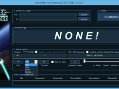 LOIC SLOW IRC Screenshot 2