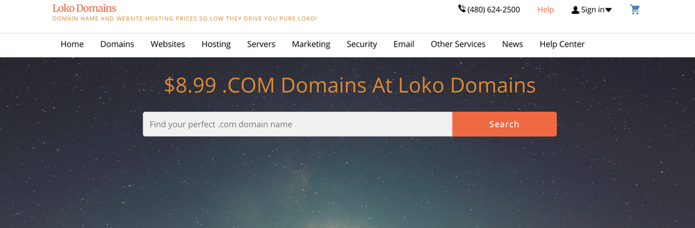 Loko Domains Screenshot 1