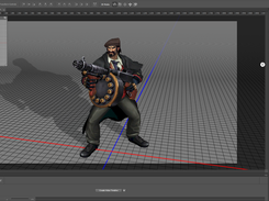 Graves imported into Photoshop
