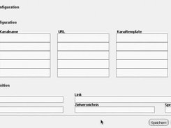Lollop RSS configuration window