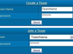 For players: Create or Join a team