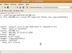 Looktxt used within Matlab