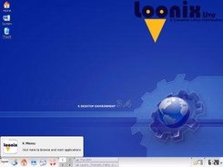 loonix-live kde running