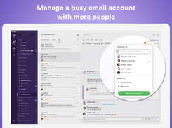 Manage a busy email account with more people