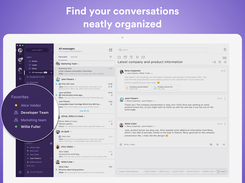 Find your conversations neatly organized