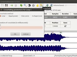 Crossfade dialog