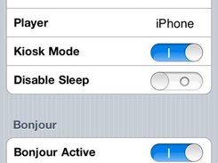 Connection settings - mrmr client (on iphone)