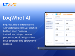 LoqWhat AI is a differentiated Artificial Intelligence (AI) solution built on each Financial Institution’s unique data for process-specific insights that drive strategic and operational success