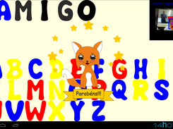 Matching activity of vowels together with the attention meter running in the background