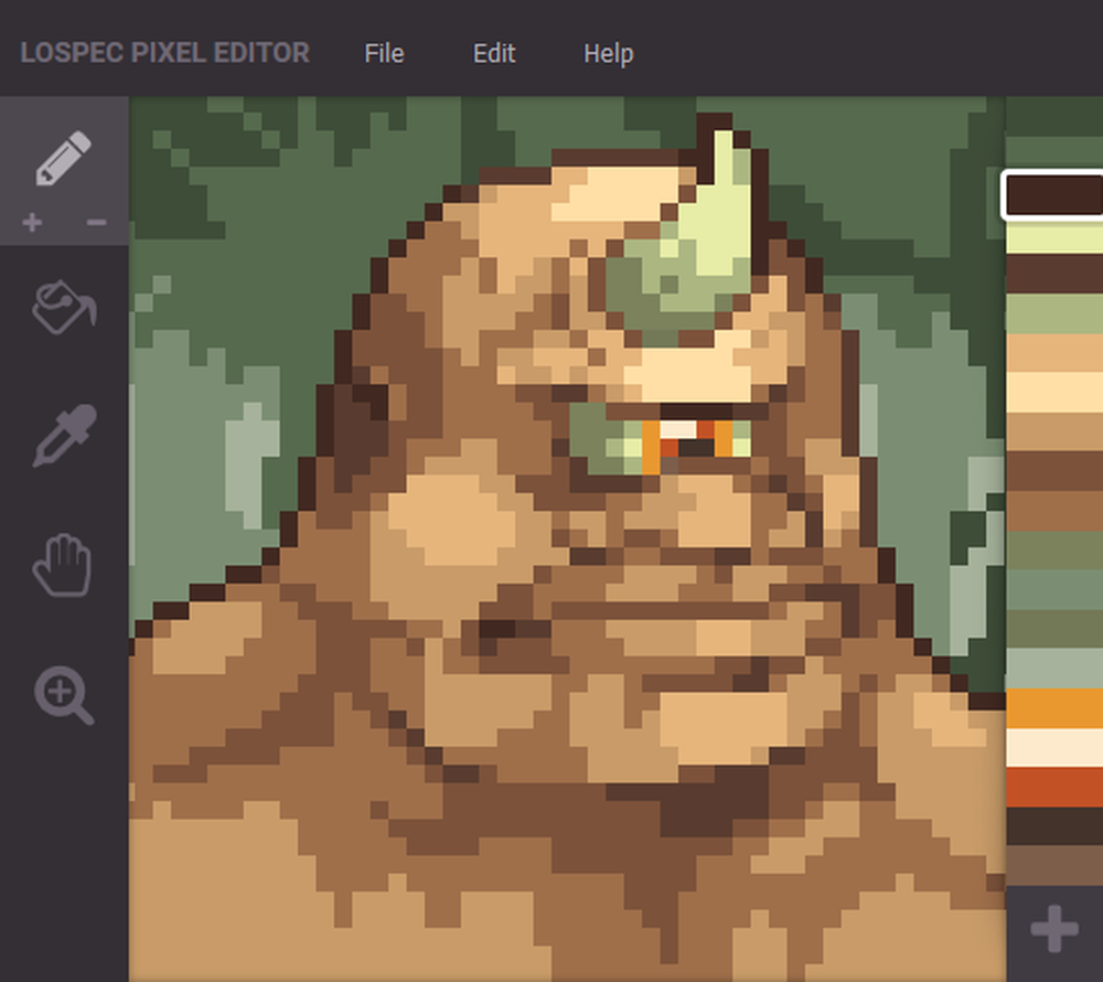 Lospec Pixel Editor Screenshot 1