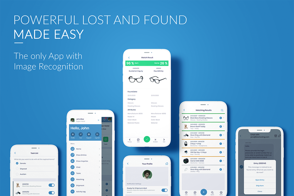 Lost and Found App Screenshot 1