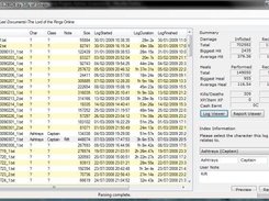 LotroLA's main screen