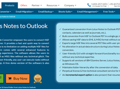 Lotus Notes to Outlook Converter Screenshot 1