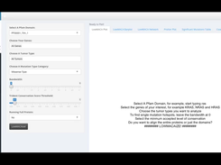 LowMACA GUI screenshot