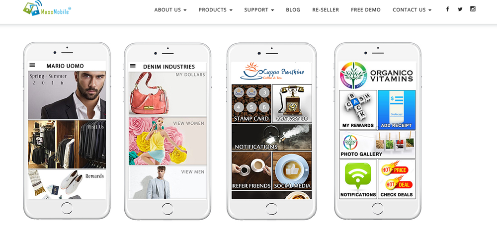 Mass Mobile Apps Screenshot 1