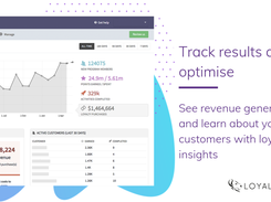 Use loyalty insights to track results and optimise your program