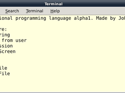 FirstStep programming language Screenshot 1