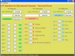 LPT Interface - English interface on Windows XP system