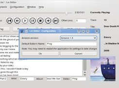 Lrc Editor 0.1.1 - Configuration Dialog