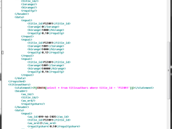 Differences between "before" and "after" CSV files in form of xml report (part)