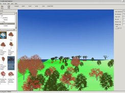 Terrain scene with vegetation 1