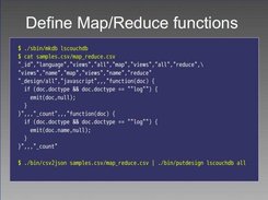 3. csv2json and putdesign - Map/Reduce Funcs