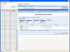 LSG client running Gene Browser & Gene Ontology demo plugins