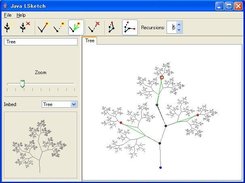 Drawing a tree with LSketch
